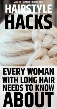 Hairstyle hacks fro women with long hair who want to know fun and new hairstyles to try in 2019. #hairstyles #trend #hair #new #hacks