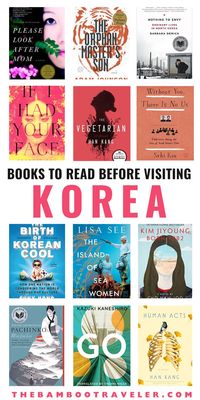 📘 Looking for the best books about Korea? This list features top-notch historical fiction, engaging Asian literature, and fascinating stories about North Korea, South Korea, and their shared past. Whether you're building a world reading challenge checklist or need a new book club pick, the Bamboo Traveler's curated list is full of captivating reads. 🌏 Get your AMAZING list of books about Korea HERE!