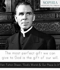 ~Venerable Fulton Sheen