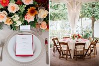 An Intimate & Colorful Fall Garden Wedding | October 27th - Nashville Outdoor Wedding Venue | CJ's Off the Square | Nashville Outdoor Wedding Venue | CJ's Off the Square