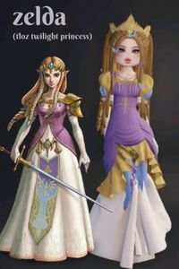 Zelda the twilight princess / non vip / DTI / mystic / princess / fantasy / magical / magical girl / Halloween / Cosplay / favorite item / game night / free style / prince or princess / fictional character / famous / / arcade / elegant