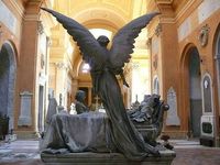 cemetary Bologna: Angels Statues, Cemetery Angels, Certosa Cemetery ...