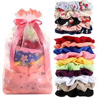 Hair Scrunchies Cotton Elastic Hair Bands 15 Pcs Scrunchies for Hair Accessories for Women or Girls | Hair Ties #hair #scrunchies #hairstyles