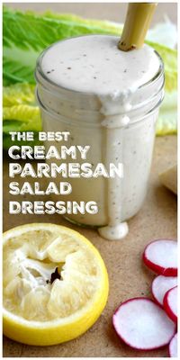 Transform your salads into a gourmet experience with this irresistibly creamy Parmesan dressing. Perfectly balanced with rich flavors and a velvety texture, this dressing elevates any greens to a whole new level of deliciousness. Whether drizzled over a fresh garden salad or used as a dip for your favorite veggies, this Parmesan dressing is sure to become a staple in your kitchen. Easy to make and bursting with savory goodness, it's the secret ingredient your salads have been waiting for.