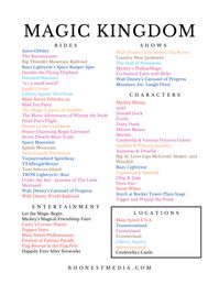 Guide to Disney’s Magic Kingdom 2023