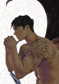 azriel | shadowsinger | a court of mist and fury | acotar series | sarah j maas | fanart | by diielliee