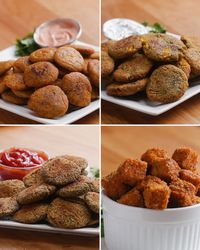 Healthy Veggie Nuggets 4 Ways by Tasty