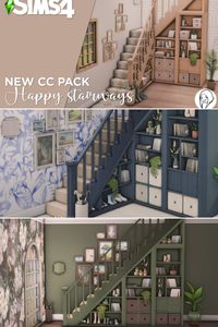 This Sims 4 staircase CC can be found at #46 on our list, providing your Sims 4 staircase with a modern touch. And that's not all—this list also includes amazing Sims 4 builds and build ideas to take your gameplay to the next level!