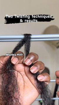 I hope this video explains it. Marley hair you can twist to the left or right and still achieve same twisting results same goes for Xpression hair. For the fluffy bounce on Spring Twist, you have to twist to the right, same for Afro kinky bulk hair