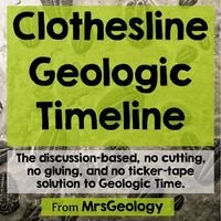 The discussion-based, no cutting, no gluing, no ticker-tape solution to geologic time.If you are tired of yards of ticker-tape and sticky desks or if you just need a way to liven up the geologic timeline, this is for you!Get students engaged and contemplating when events occurred and talking about their preconceived notions of Earth's history.Have students work as a whole class or in a small group to make their best guess about the order of events in Earth's past.