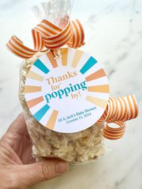 "Introducing \"Here Comes the Son\" Popcorn Baby Shower Favor Tags! Add a touch of whimsy to your event decor. Display them on a dessert table, favor station, or gift them in goodie bags for your guests to take home. Spread some sunshine and celebrate the arrival of a beautiful baby with this delicious and charming treat.  NOTE: this listing is for tags only. Popcorn, bags and/or ribbon is not included. Thanks for Popping by Popcorn Baby Shower Tags - Here Comes The Son Baby Shower - Popcorn Tag