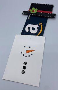 Kards by Kadie: Snowman Gift Card Holder