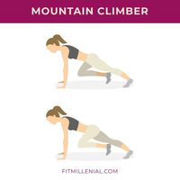 Mountain Climber 2 sets, 45 secs Touch Down 2 sets, 45 secs Plank Press Up 2 sets, 45 secs Side Lunge Reach 2 sets, 45 secs on each side Star The post No Jumping Full body HIIt Workout appeared first on Fit Millenial.