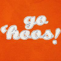 Go Hoos! UVA (University of Virginia) cheer raw edge machine appliqué design in several sizes by MEmbroideryGeek on Etsy