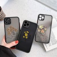 Camera Protection Case For iPhone Vintage Black Art Design Phone Cover – LABONNI