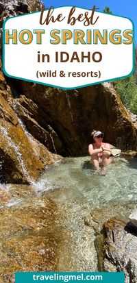 Idaho Hot Springs: 39 of the best Idaho hot springs, plus how to get there and what to expect. Maps of hot springs in Idaho. From the popular hot springs like Goldbug Hot Springs and Kirkham Hot Springs, to the more obscure, I've soaked in them all! Hot springs in Idaho | Travel Idaho | Things to do in Idaho| Lava Hot Springs | Idaho Road Trip Ideas | Western Hot Springs