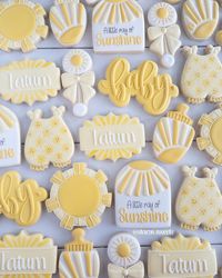 Stacy’s Sweets | A little ray of sunshine is on the way! ☀️ . . . #alittlerayofsunshine #alittlerayofsunshinecookies #sunshinecookies #suncookies… | Instagram