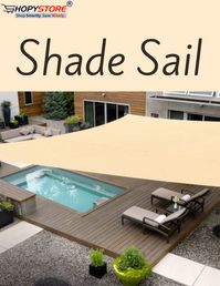 The perfect accessory for backyard picnics on hot summer days. These shade sails boast breathable fabric construction for significant temperature reduction to create your own shady oasis. #shadesail #shadesailoverpool #shadesailfor patio #shadesailcarport #sailclothtent #sailclothshade #australia