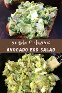 #avocadosalad #eggsalad #toast #Breadtoast #avocadorecipes Avocado egg salad is creamy and addictive. Avocado is buttery and creamy, and the hard-boiled eggs will keep you full longer. This avocado and egg salad is good for your keto, paleo, and low-carb, gluten-free diet. The best part about this salad is that you can serve it for breakfast, snack, lunch, or even dinner.