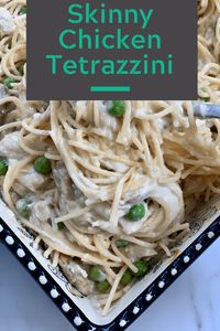 Skinny Chicken Tetrazzini