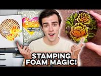 3 MAGICAL ways to use Stamping Foam with Embossing Folders! - YouTube