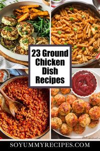 Check out our collection of 24 ground chicken recipes, perfect for any meal. From easy weeknight dinners to creative twists on classic favorites, find dishes that are both delicious and simple to make.