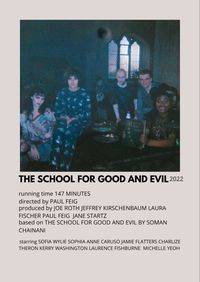 The school for good and evil minimalist poster movie