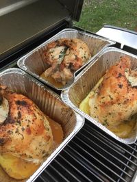 Foolproof Grilled Turkey Breast with Butter and Herbs - Proud Italian Cook