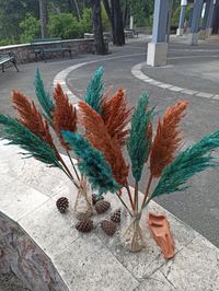 Teal-terracotta MIX Pampas Grassvase Set of Bouquets in - Etsy