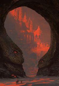 Serpent's Keyhole, Matthew Sellers on ArtStation at https://www.artstation.com/artwork/x22gr