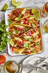 Instant Pot Chicken Tacos