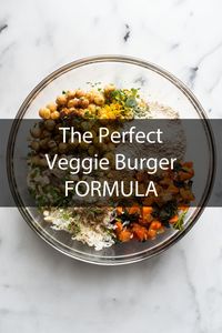 A Formula For Making The Best Vegetarian Burgers