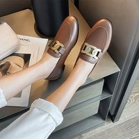 Tods flat loafers casual women's shoes 101537 | Shopee Malaysia