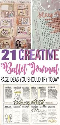 Look at these bullet journal ideas! They will definitely help me stay organized through out the year. #bulletjournal #bujo #planner