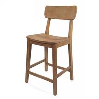 Torino 29 in. High Barnwood Wire-Brush Back Swivel Bar Stool