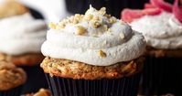 Rainbow Carrot Cake Muffins - Wife Mama Foodie