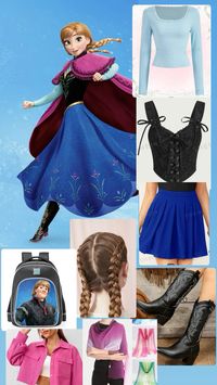 Frozen’s Anna Disney inspired outfit #frozen #queenelsa #anna #frozenmovie #disneybound #disneyland