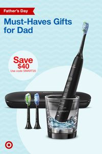 Gift ideas for dad? Give him a Philips Sonicare electric toothbrush this Father’s Day. Save $40 on the DiamondClean Smart 9300, get additional $20 off with code SMART20 at checkout.