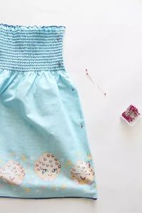 How to Make Dresses from Pre-Smocked Fabric