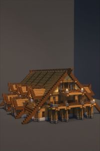 Minecraft Viking Longhouse Tutorial