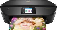 HP - ENVY Photo 7155 Wireless All-In-One Instant Ink Ready Printer - Black - Front_Zoom