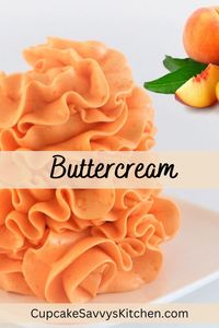 Dive into the sweet world of Peach Condensed Milk Buttercream, also known as Russian Buttercream. This recipe is your secret weapon for making your cupcakes and cakes stand out. It's super easy and quick, needing just butter, sweetened condensed milk, and peaches. It's all about mixing and blending until you get that creamy, dreamy texture. #peach #buttercream #cake #condensedmilkbuttercream #cupcakes