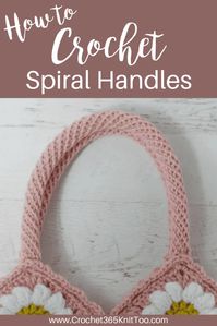 Crochet Spiral Handle