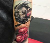 Tattoo photo - Fallout tattoo by Victor Zetall