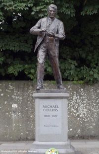 Cork Rebel Week Landmark - Michael Collins statue in Clonakilty