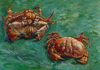 Vincent Van Gogh: Two Crabs, 1889