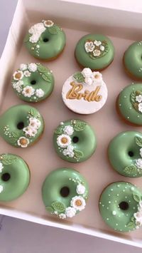 Donuts:@nanasprinklesbakeshop Sprinkle mix: White Pearls @simplysucre -- #teambride#bridaldonuts #bridalshower #bridalinspiration #bridalfood #bridaldesserts #bridalblouse #decorateddonuts #donuts #minidonuts #donutart #beautifuldonuts #sprinkles #simplysucre