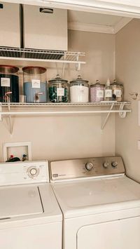 Organizing and creating a more modern home | Laundry room organization, Apartment laundry, Home