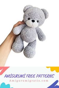 Crochet Teddy Bear Amigurumi Free Pattern - Amigurumi Pattern