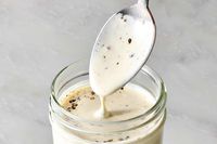 My Homemade Creamy Parmesan Dressing Is So Good, I Make a Batch Every Single Week (No Bottle Top It)